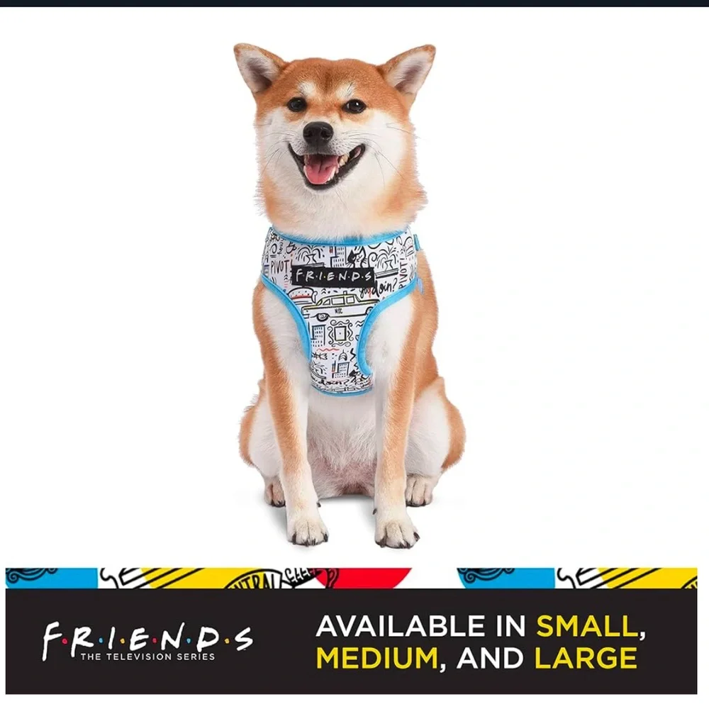 New Fetch Friends City Doodle Comfortable No Pull Harness M